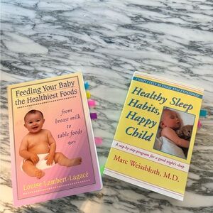 Baby feeding and sleep hygiene books